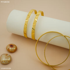 Mayro 1mg Four pic gold Bangles For Women - MYGB058