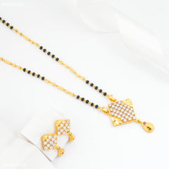 Mayro One Line AD Design mangalsutra - MYGM093