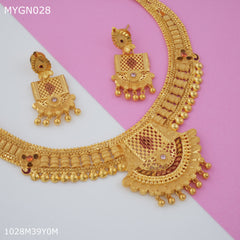 Mayro Necklace With Earring for women - MYGN028