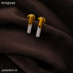 Mayro AD gold plated Earring for women - MYGE040