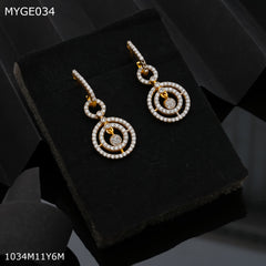 Mayro AD gold plated Earring for women - MYGE034