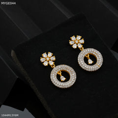 Mayro AD gold plated Earring for women - MYGE044