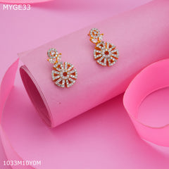 Mayro AD gold plated Earring for women - MYGE33