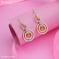 Mayro AD gold plated Earring for women - MYGE034