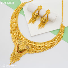 Mayro 1MG Neckless With Earring for women - MYGN031