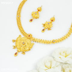 Mayro Designer Neckless With Earring for women - MYN007