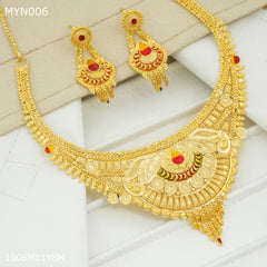 Mayro Traditional Neckless With Earring for women - MYN006