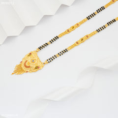 Mayro Premium Two Line U Cut Mangalsutra For Women - MYM073