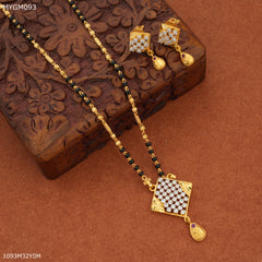 Mayro One Line AD  Design mangalsutra - MYGM093