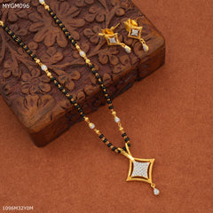 Mayro One Line Star with AD Design mangalsutra - MYGM096